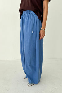 Le Bon Shoppe Slate Blue Parachute Pants