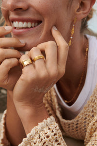 Pernille Corydon Coastline Gold Ring - The Mercantile London