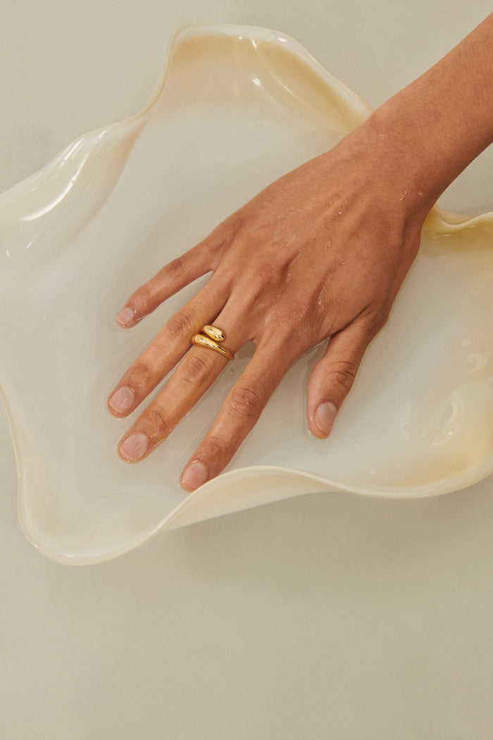 Pernille Corydon Gold Rain Ring - The Mercantile London