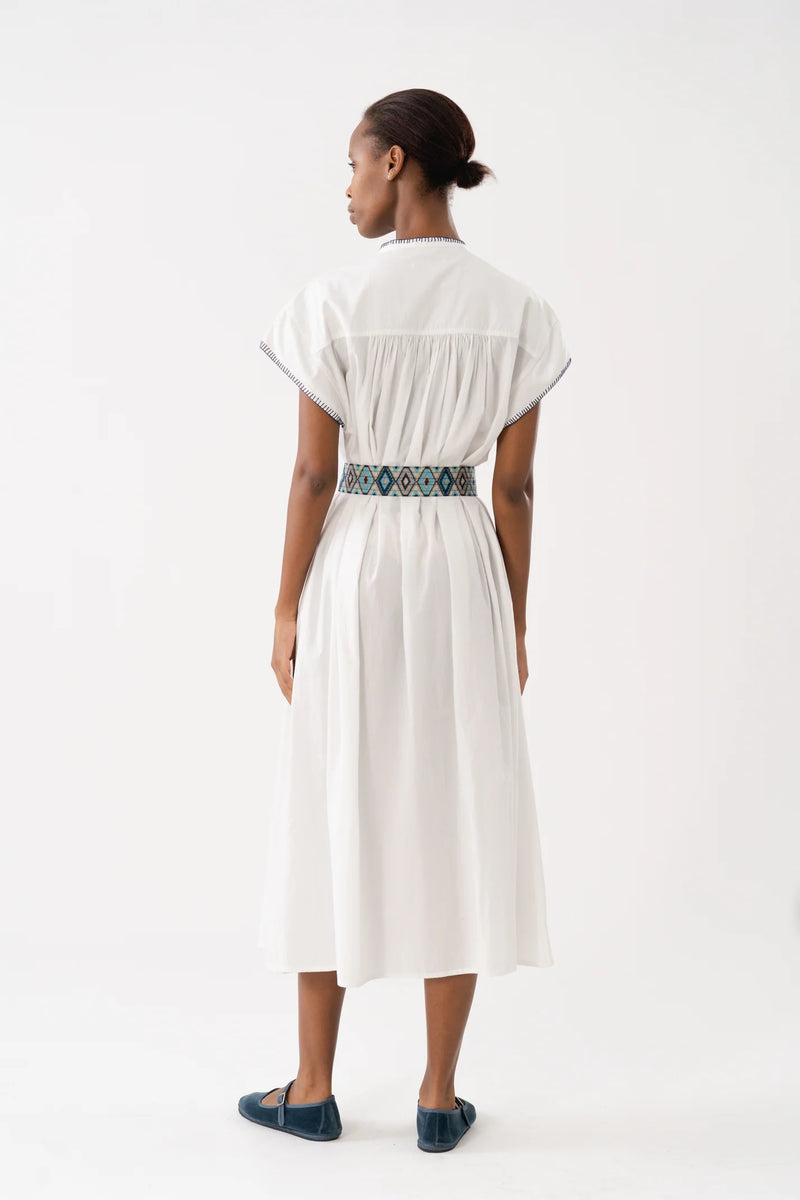 Lolly's Laundry Pinja White Maxi Dress - The Mercantile London