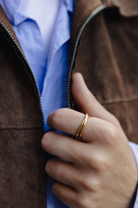 Nordic Muse Double Entwine Ring - The Mercantile London