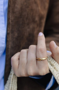 Nordic Muse Double Entwine Ring - The Mercantile London