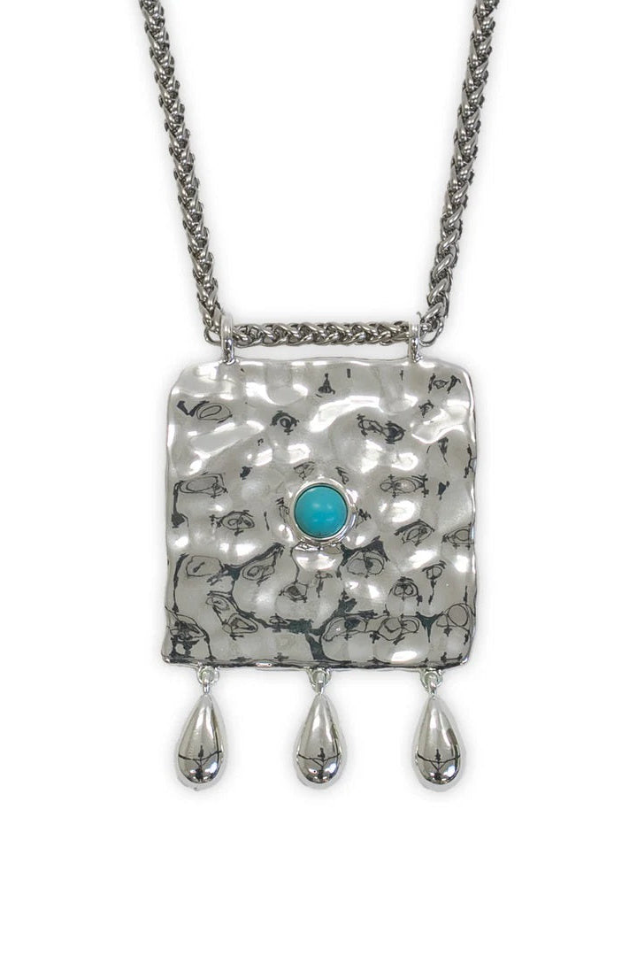 Briwok Reno Silver Necklace - The Mercantile London