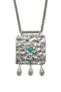 Briwok Reno Silver Necklace - The Mercantile London