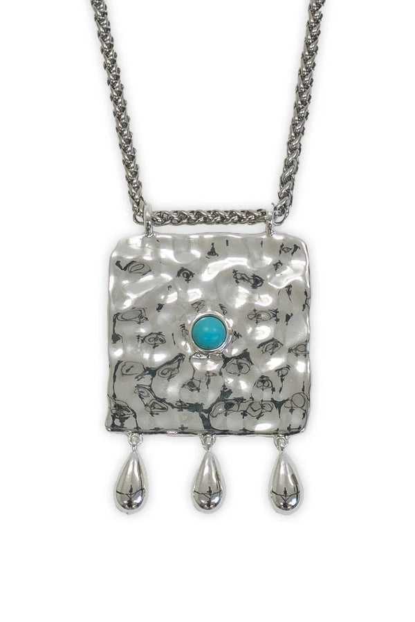 Briwok Reno Silver Necklace - The Mercantile London