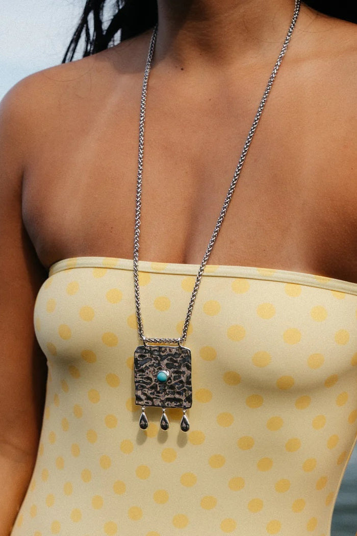 Briwok Reno Silver Necklace - The Mercantile London