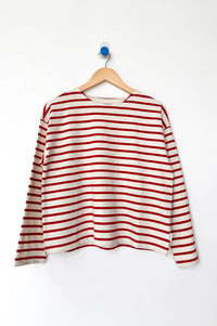 Le Bon Shoppe Red Stripe Sailor Top - The Mercantile London