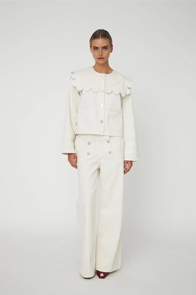 Stella Nova Almost White Sailor Jacket - The Mercantile London