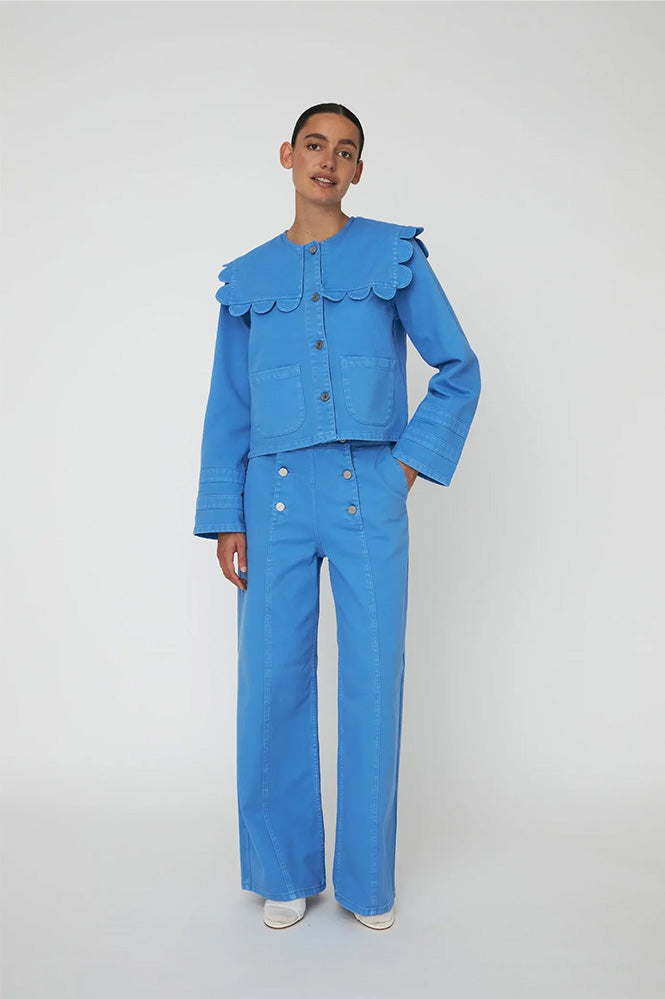 Stella Nova Blue Coral Sailor Pants - The Mercantile London