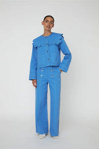 Stella Nova Blue Coral Sailor Pants - The Mercantile London