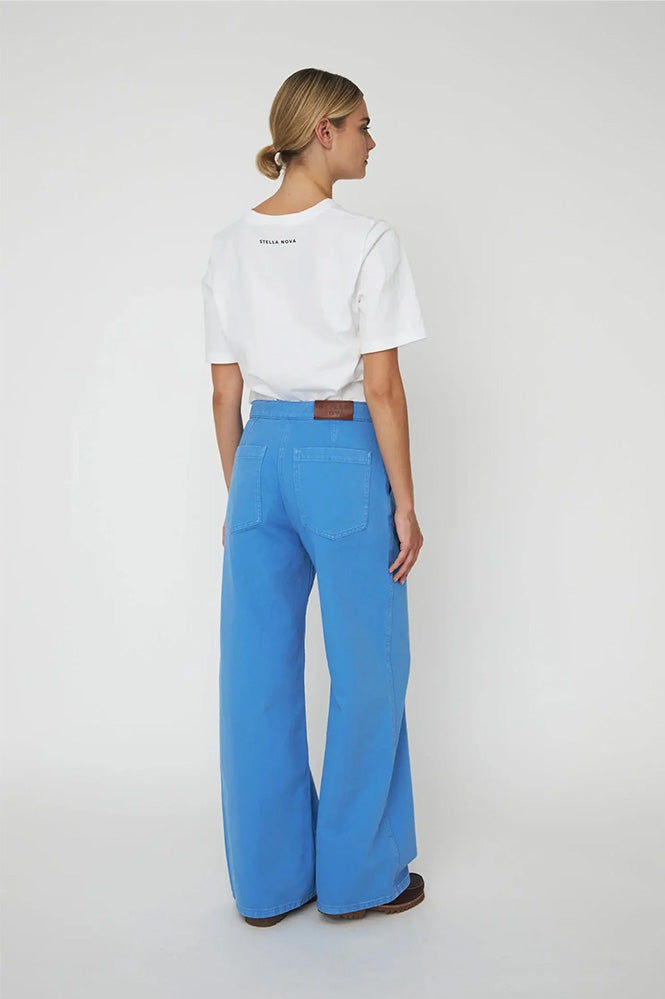 Stella Nova Blue Coral Sailor Pants - The Mercantile London