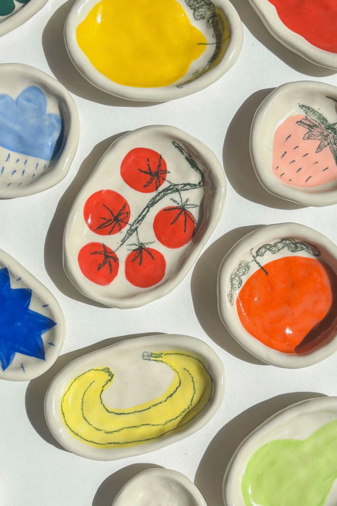 Martha Duncan Studio Tomato Little Dish - The Mercantile London