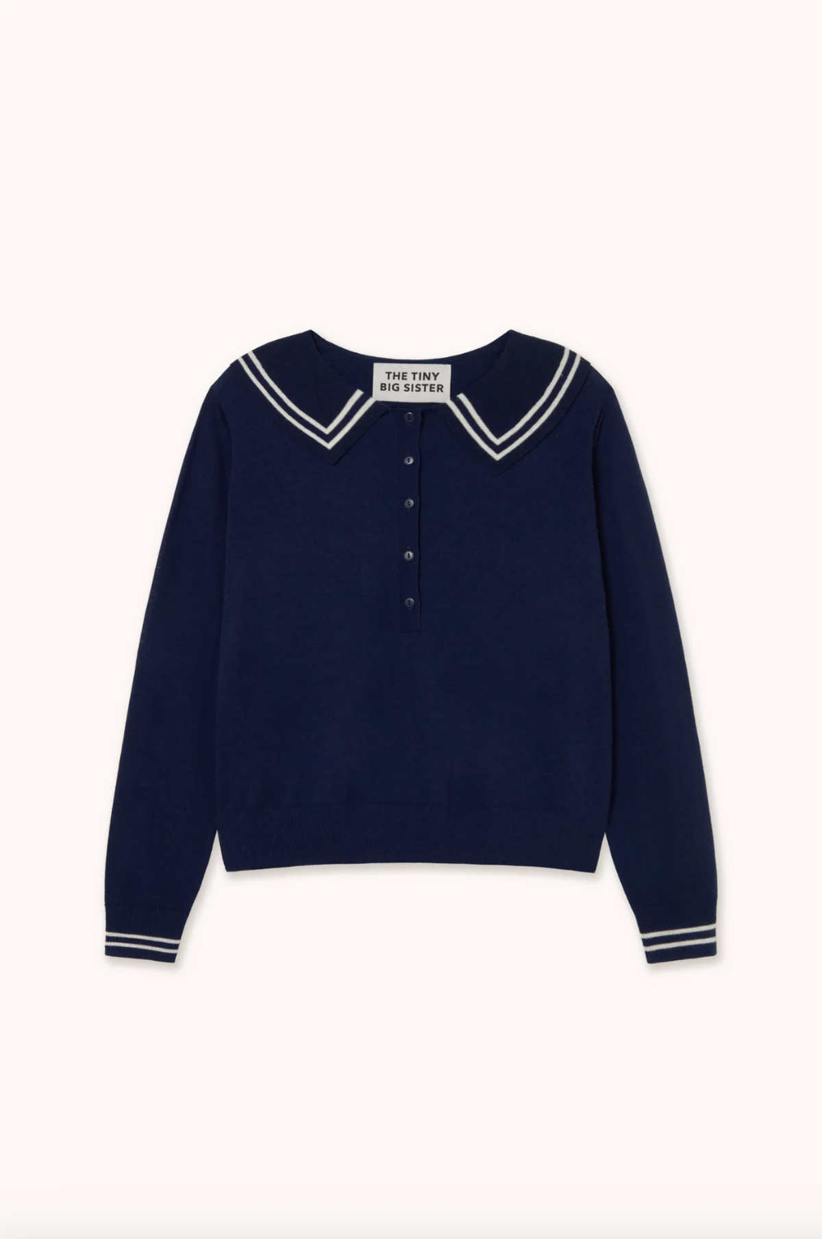 The Tiny Big Sister Sailor Navy Polo