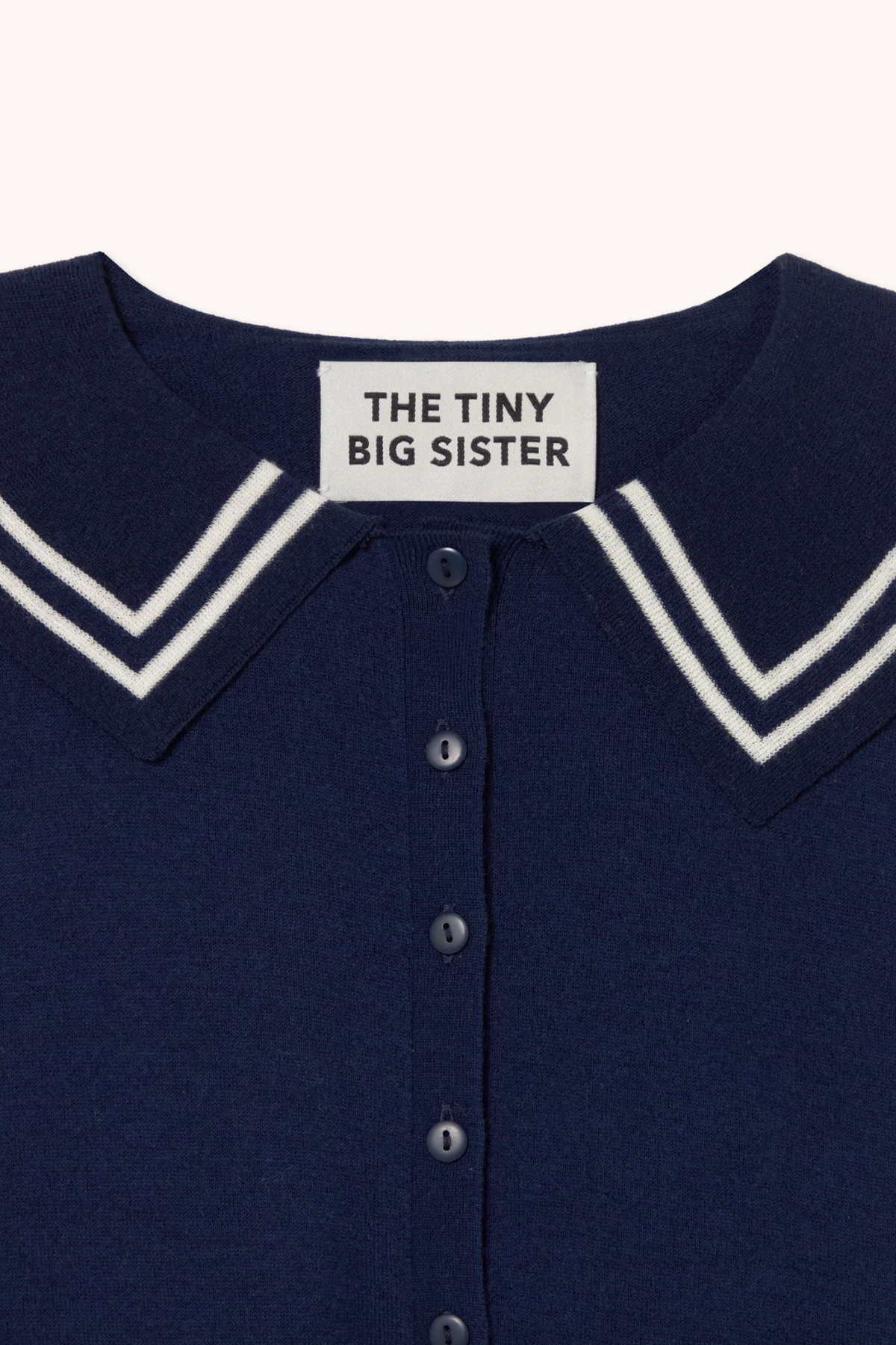 The Tiny Big Sister Sailor Navy Polo