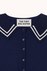 The Tiny Big Sister Sailor Navy Polo