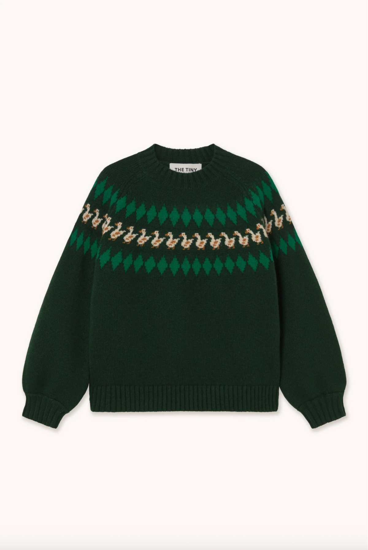 The Tiny Big Sister Geese Sweater