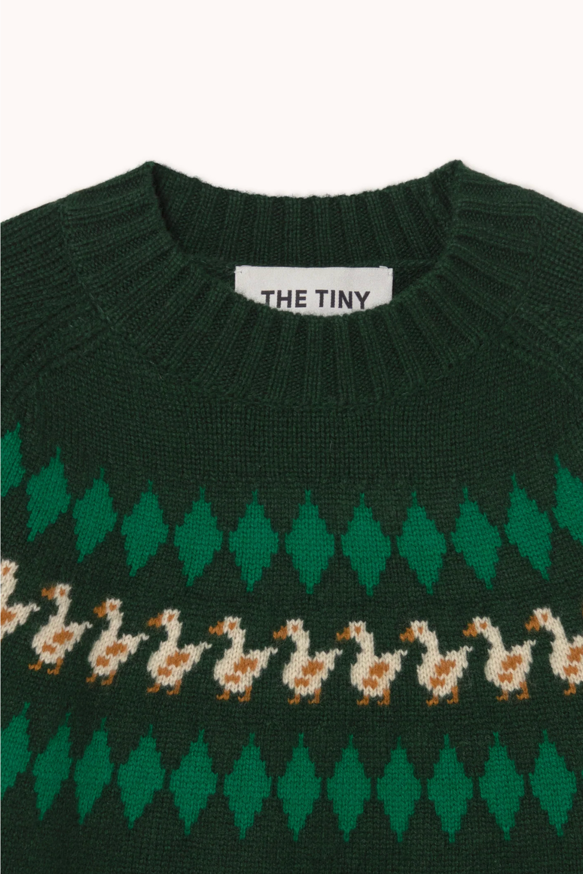 The Tiny Big Sister Geese Sweater