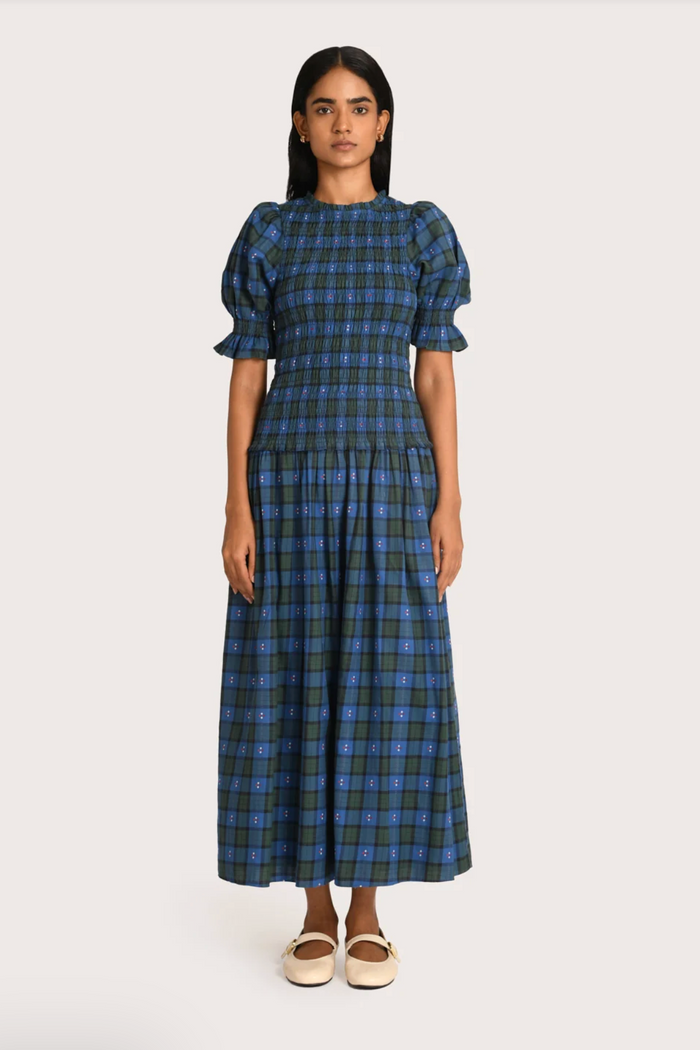 Steele Elka Forest Check Dress