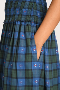 Steele Elka Forest Check Dress