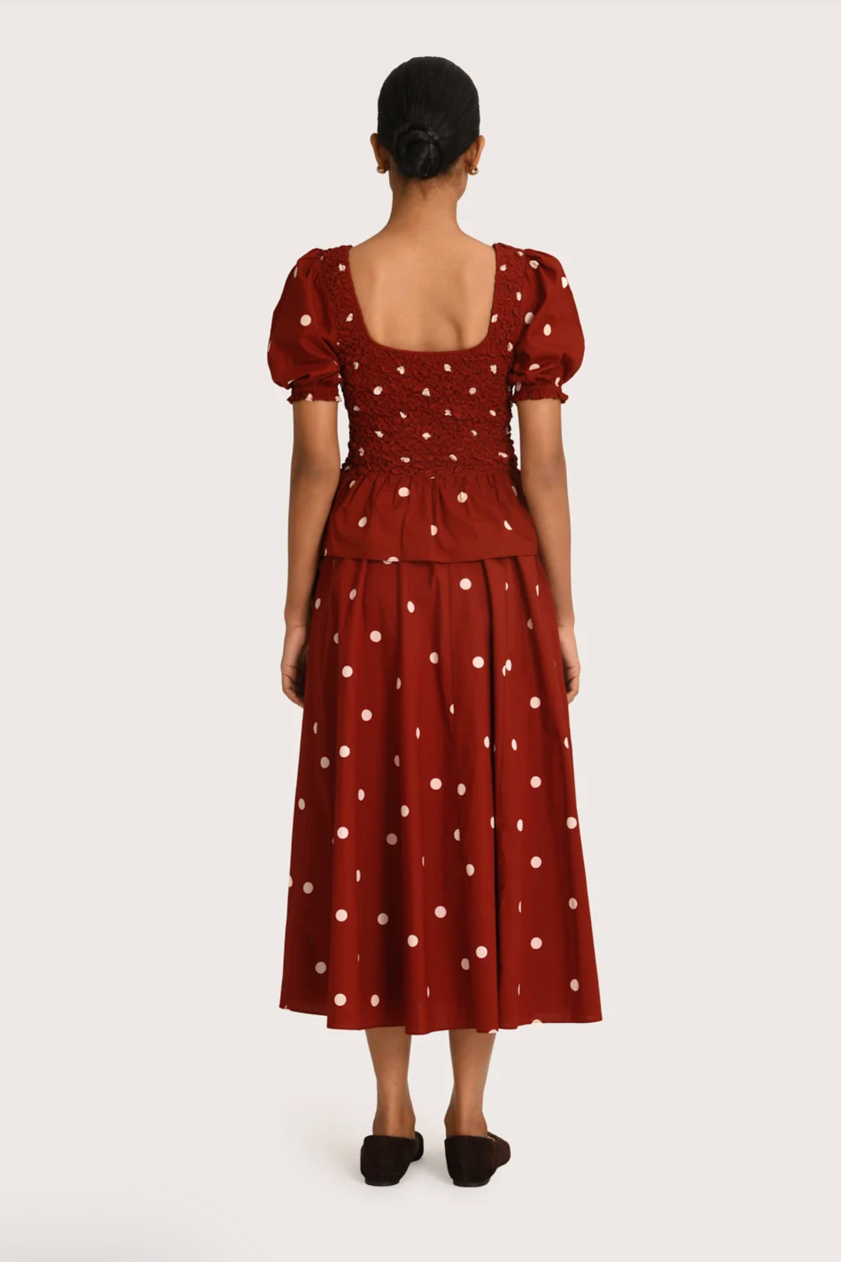 Steele Maja Ruby Polka Skirt
