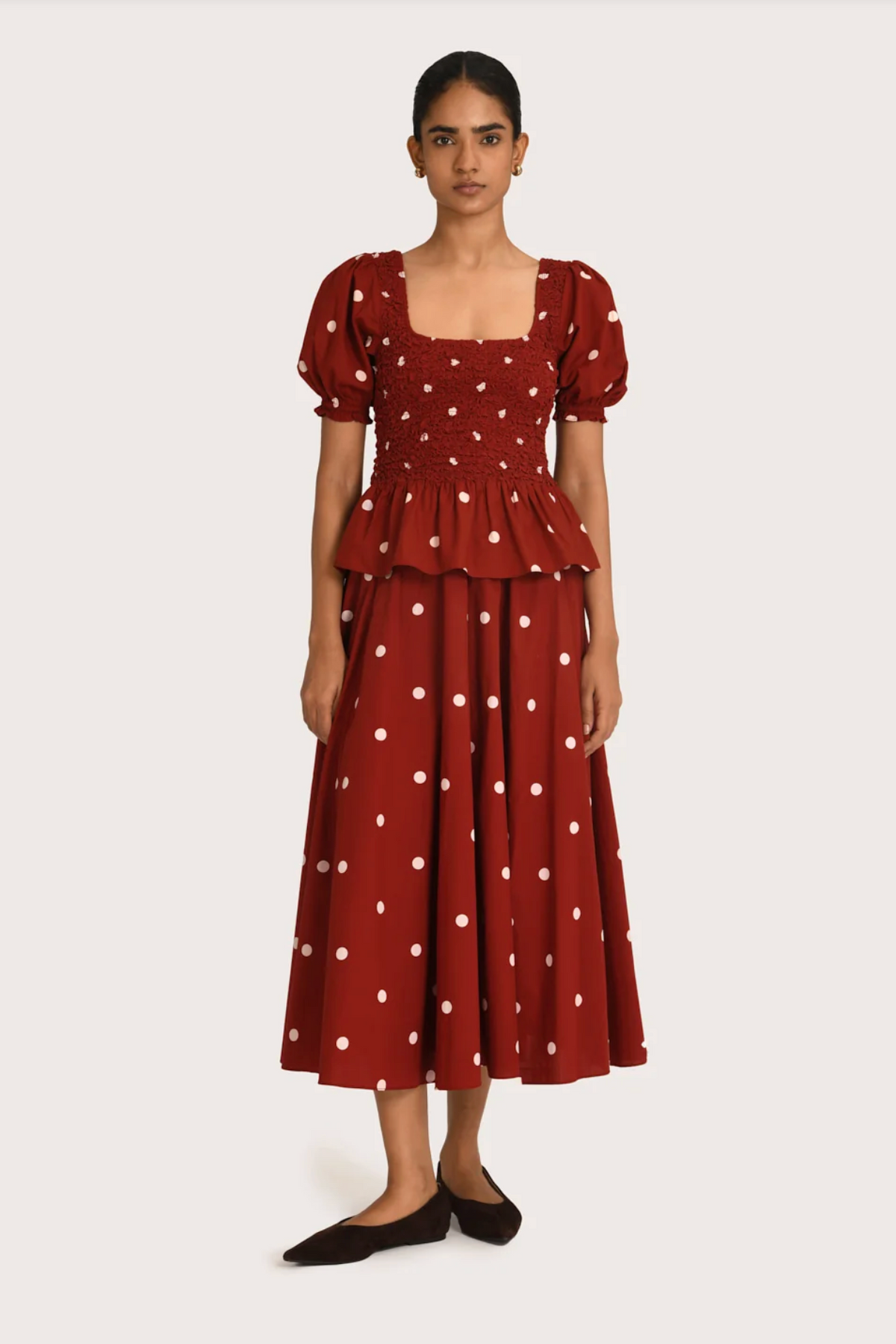Steele Maja Ruby Polka Skirt