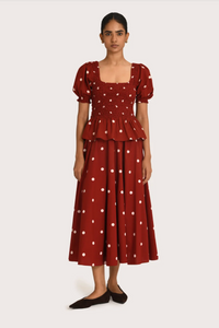 Steele Maja Ruby Polka Skirt