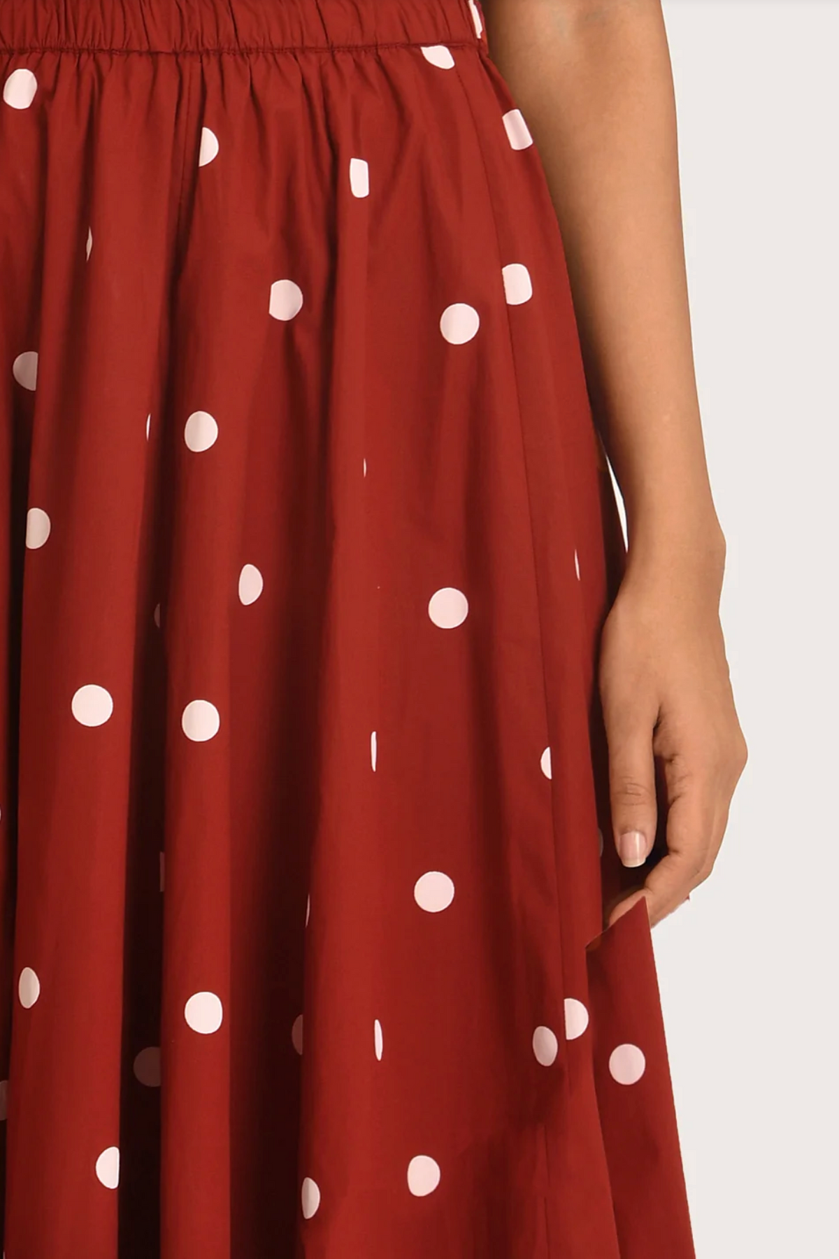 Steele Maja Ruby Polka Skirt