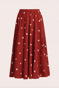 Steele Maja Ruby Polka Skirt