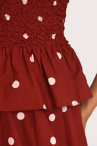 Steele Lola Ruby Polka Blouse