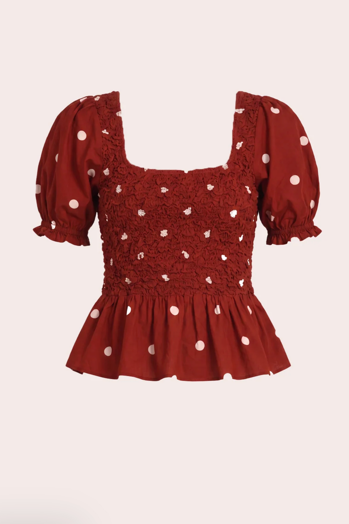 Steele Lola Ruby Polka Blouse