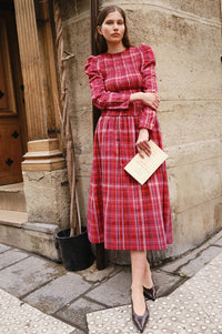 Steele Clea Crimson Dress