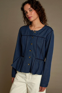 Daydress Lizzie Indigo Twill Jacket