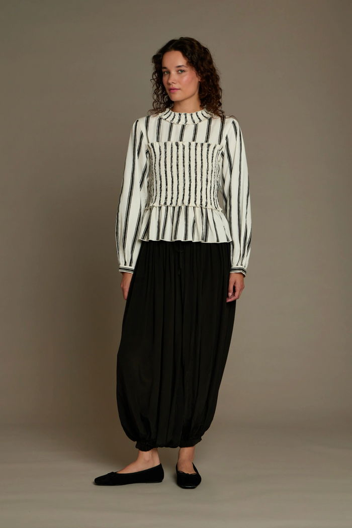 Daydress Arles Block Print Stripe Top