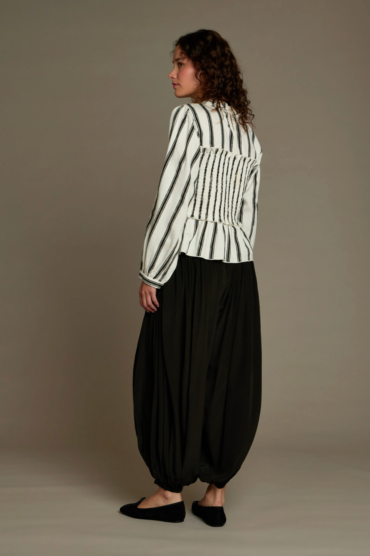 Daydress Arles Block Print Stripe Top