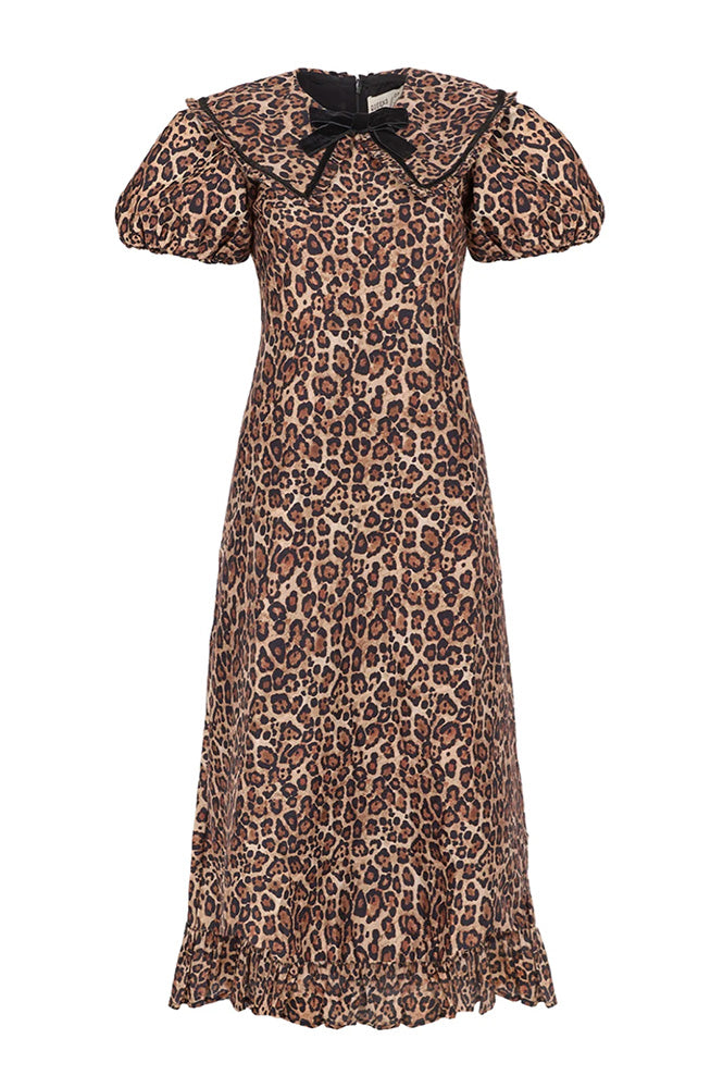 Queens of Archive Delphine Leopard Dress