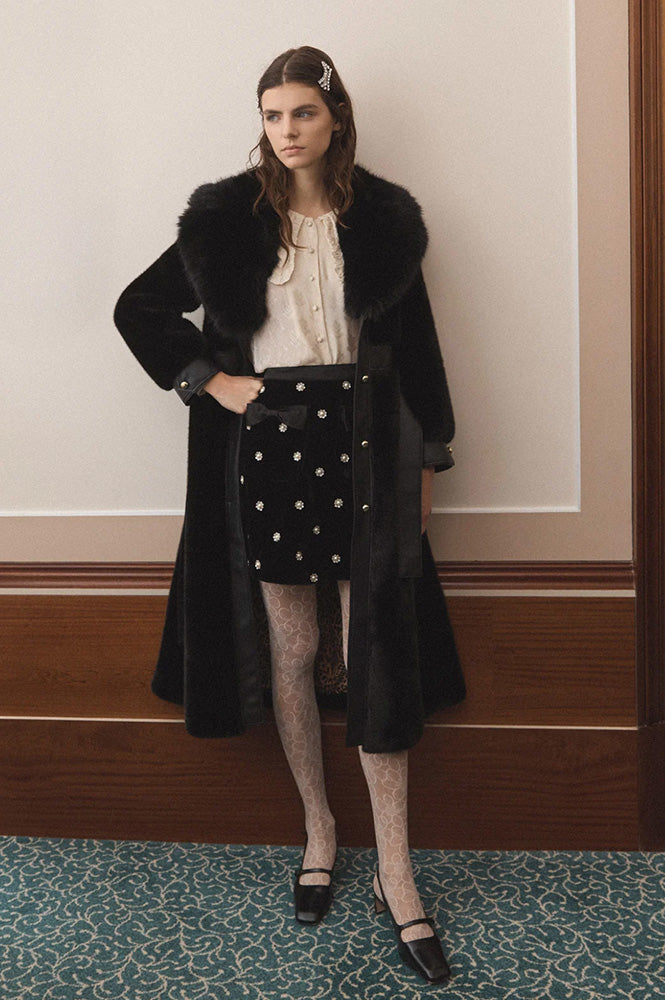 Queens of Archive Rosaline Velvet Skirt