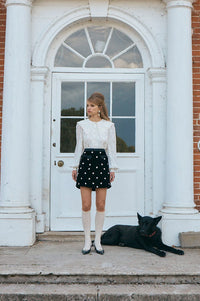 Queens of Archive Rosaline Velvet Skirt