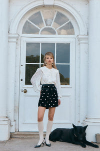 Queens of Archive Rosaline Velvet Skirt