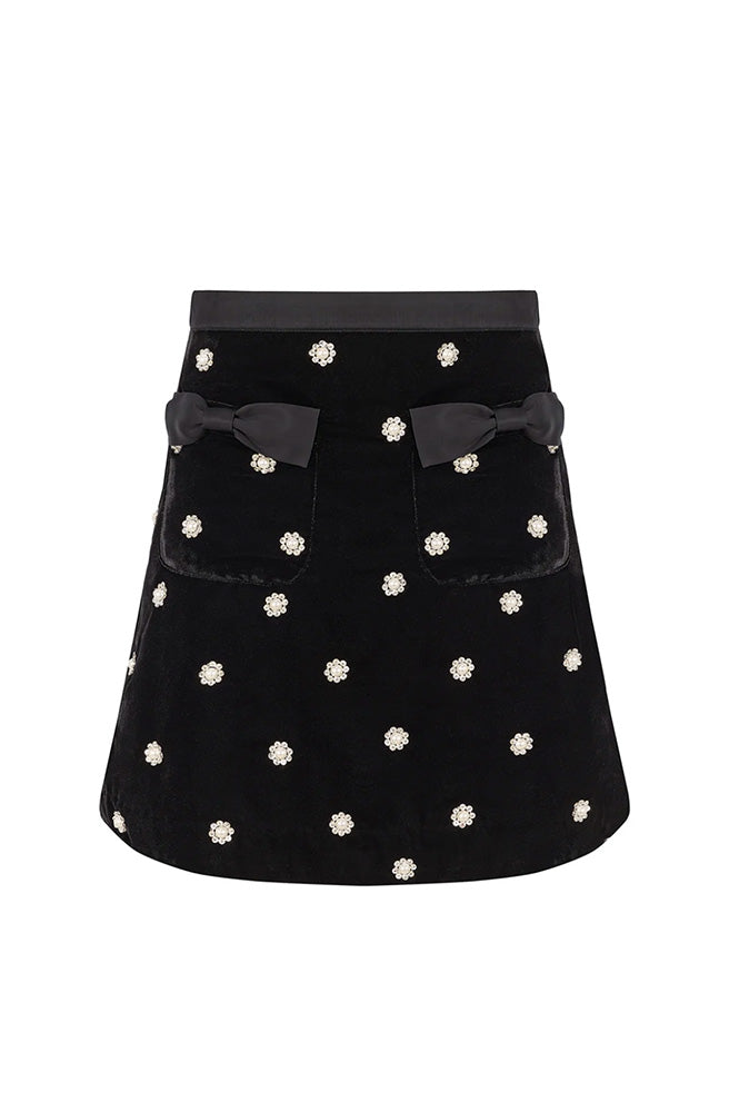Queens of Archive Rosaline Velvet Skirt