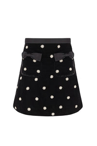 Queens of Archive Rosaline Velvet Skirt