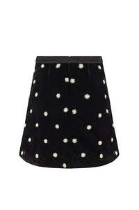 Queens of Archive Rosaline Velvet Skirt