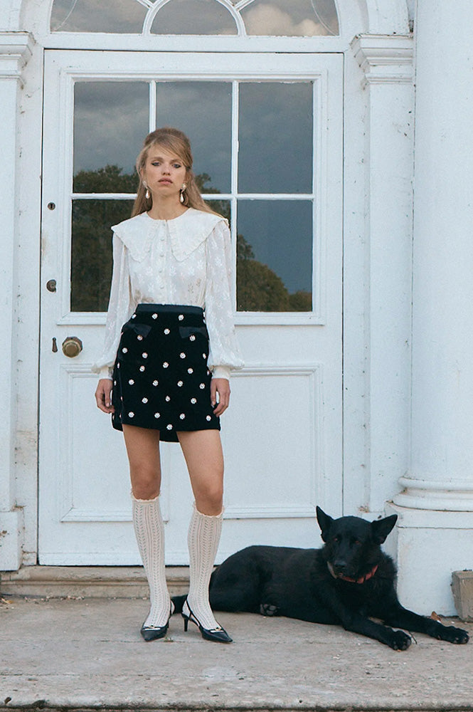 Queens of Archive Pippa Cream Blouse