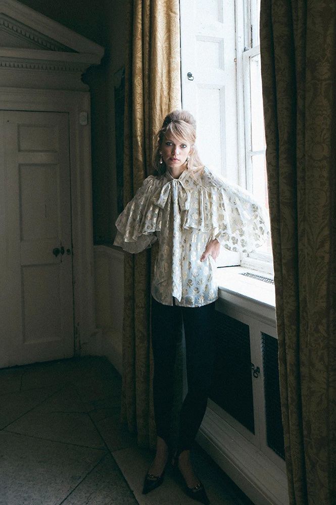 Queens of Archive Regina Tiered Blouse - The Mercantile London