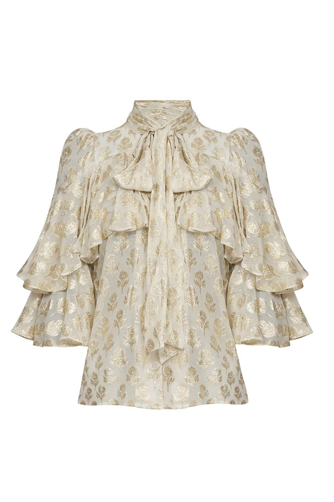 Queens of Archive Regina Tiered Blouse