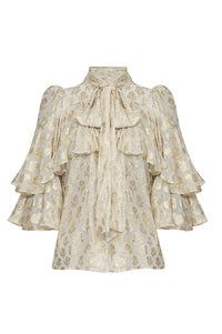 Queens of Archive Regina Tiered Blouse