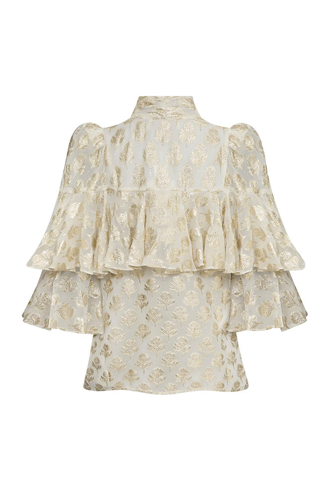 Queens of Archive Regina Tiered Blouse