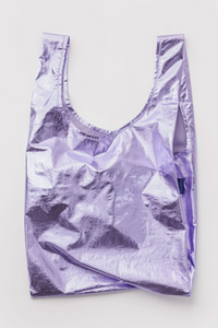 Baggu Lavender Metallic Standard Reusable Bag - The Mercantile London