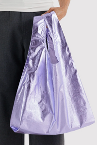 Baggu Lavender Metallic Standard Reusable Bag - The Mercantile London