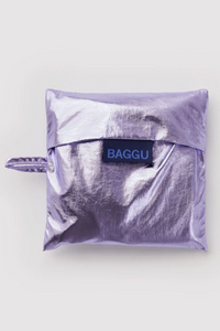 Baggu Lavender Metallic Standard Reusable Bag - The Mercantile London
