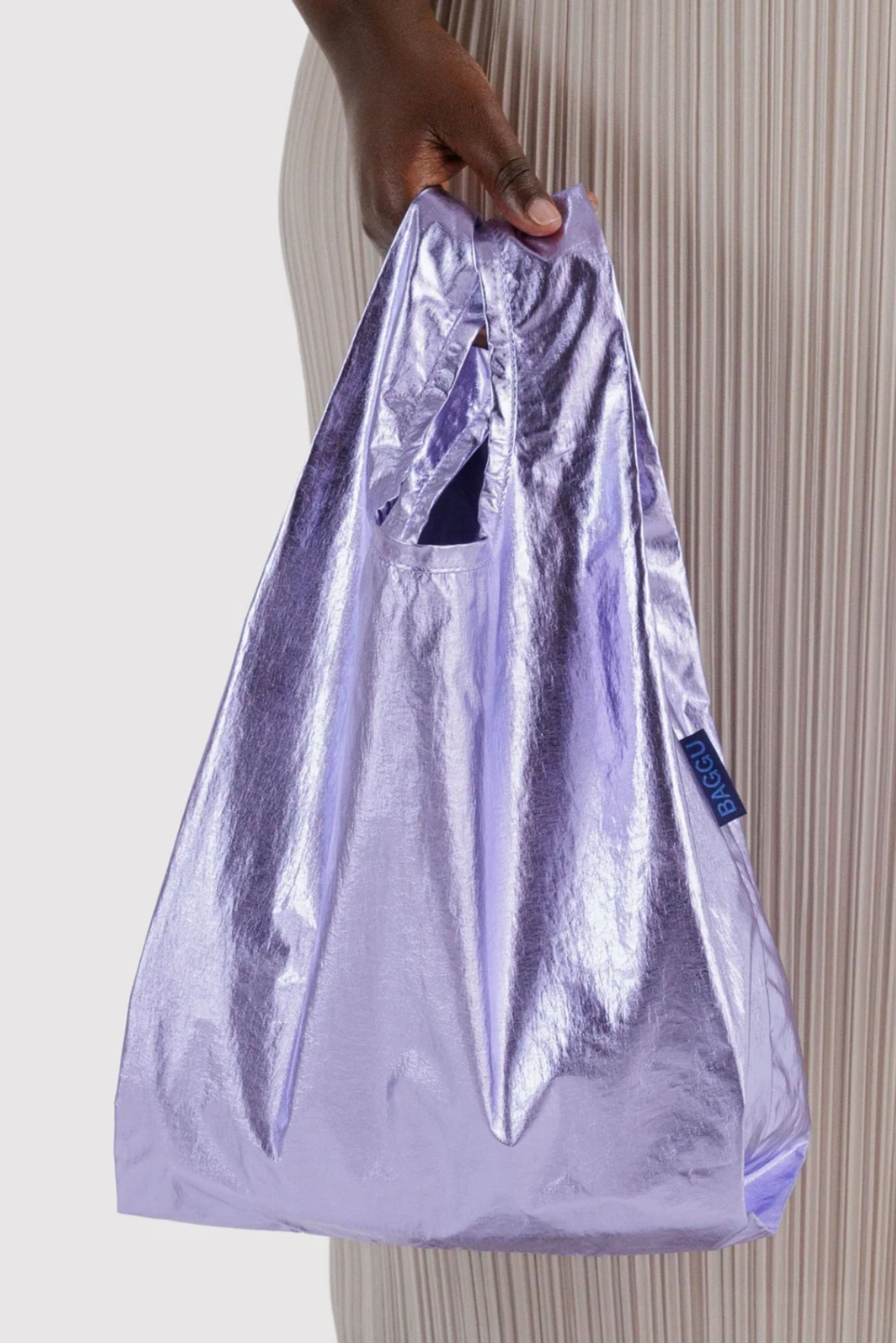 Baggu Baby Lavender Metallic Bag - The Mercantile London